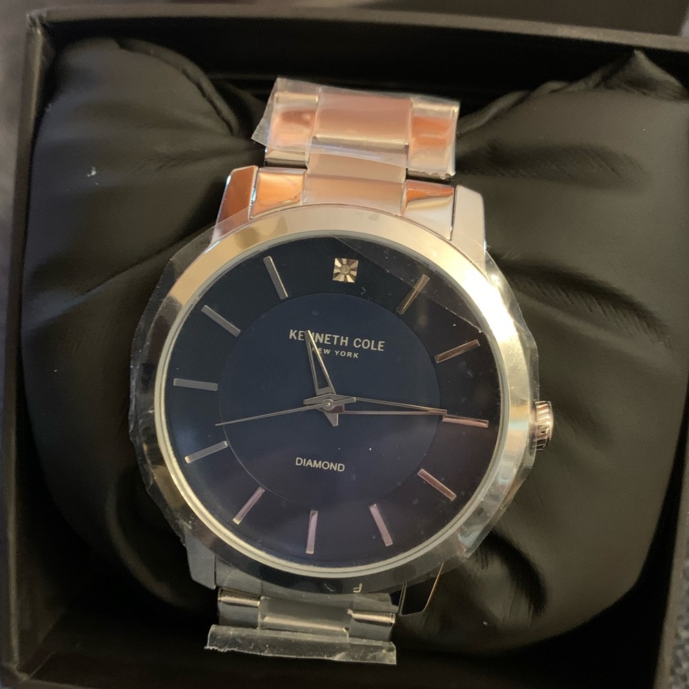 Kenneth Cole stainless steel watch